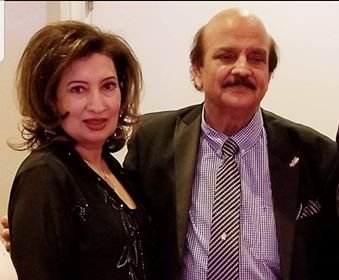 Manzoor Ul-Haque and Shella Ul-Haque are funding the distribution of meals.