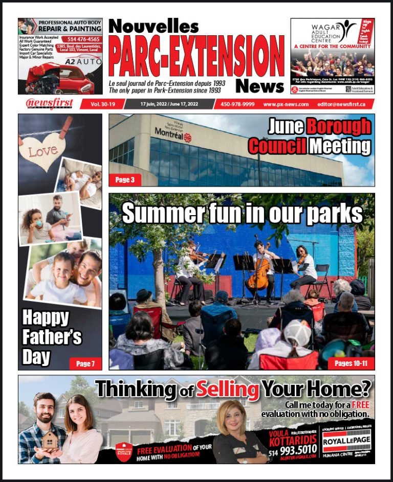 Parc-Extension News 30-19
